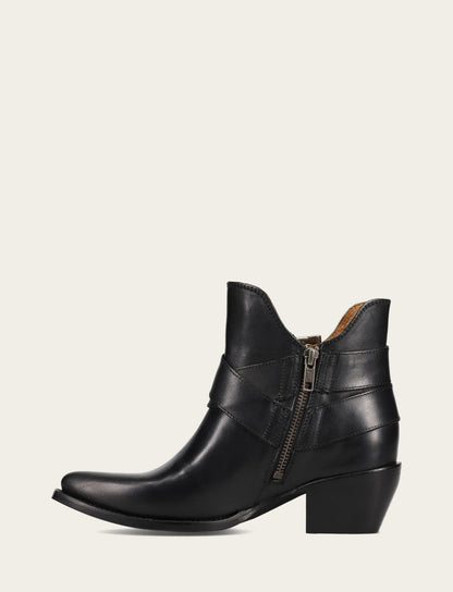 Women’s Black Sacha Multi-Strap Ankle Booties | Frye Black
