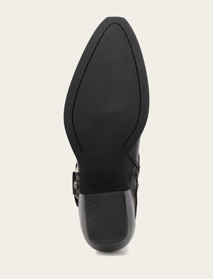 Women’s Black Sacha Multi-Strap Ankle Booties | Frye Black