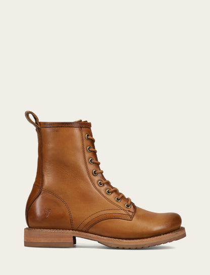 Women's Caramel Veronica Flex Combat Booties | Frye Caramel