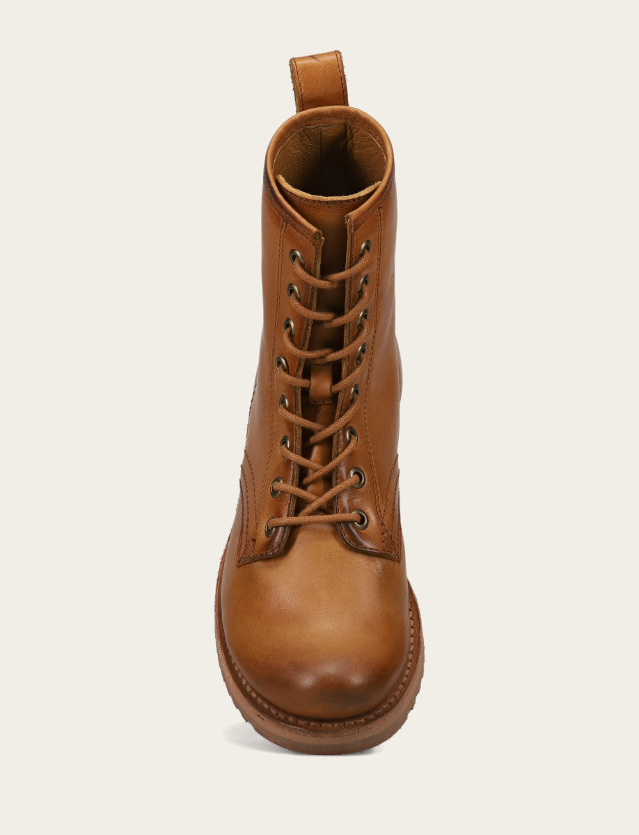 Women's Caramel Veronica Flex Combat Booties | Frye Caramel