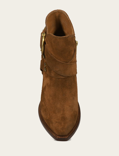 Women's Bark Sacha Multi Strap Booties | Frye Bark