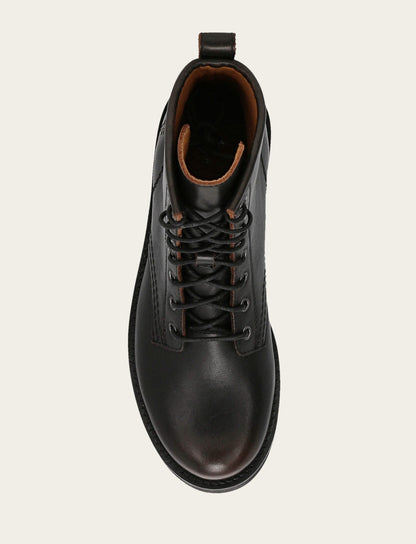 Antique Brown Veronica Flex Combat Boot | Frye Antique Brown