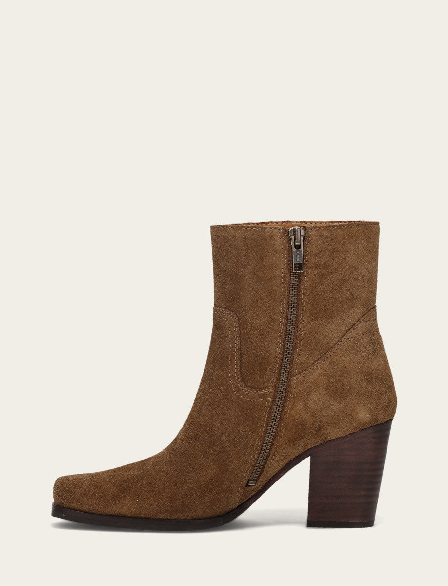 Shiloh Zip Bootie | Frye Barley