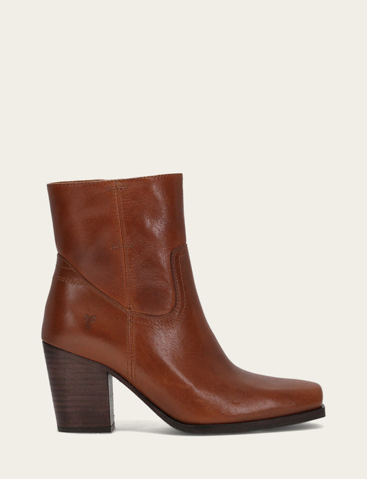 Women's Cinnamon Shiloh Zip Booties | Frye Cinnamon