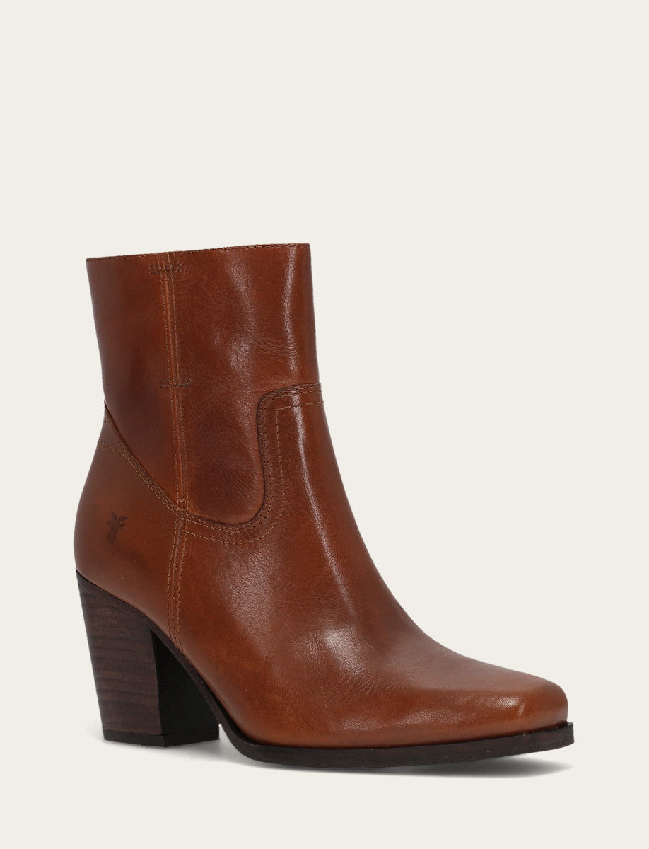 Women's Cinnamon Shiloh Zip Booties | Frye Cinnamon