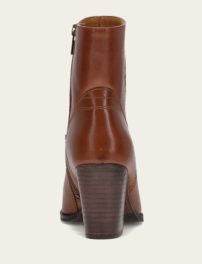 Women's Cinnamon Shiloh Zip Booties | Frye Cinnamon