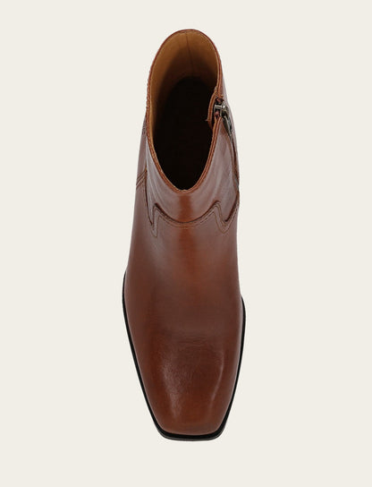 Women's Cinnamon Shiloh Zip Booties | Frye Cinnamon