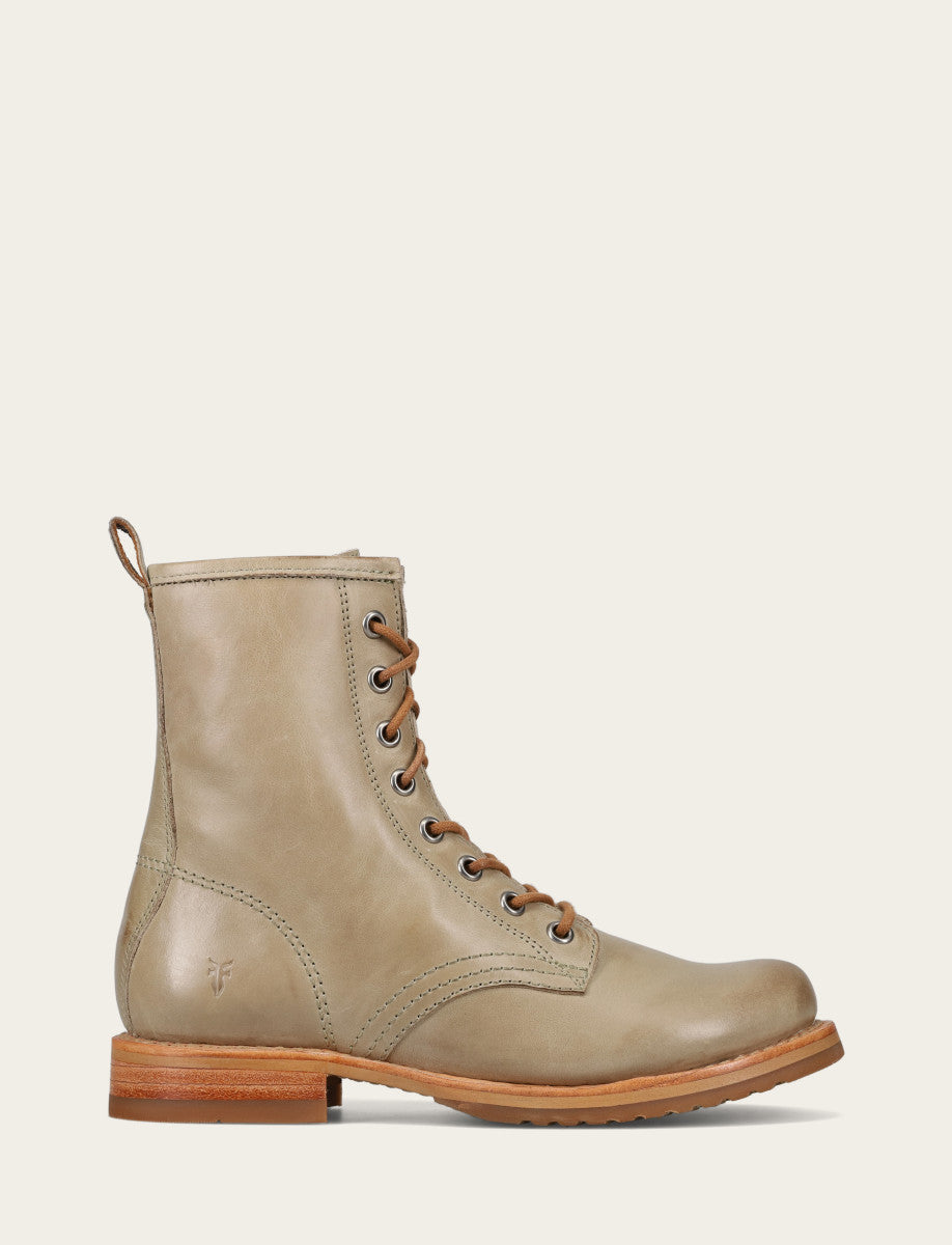 Women's Eucalyptus Veronica Flex Combat Boot | Frye Eucalyptus