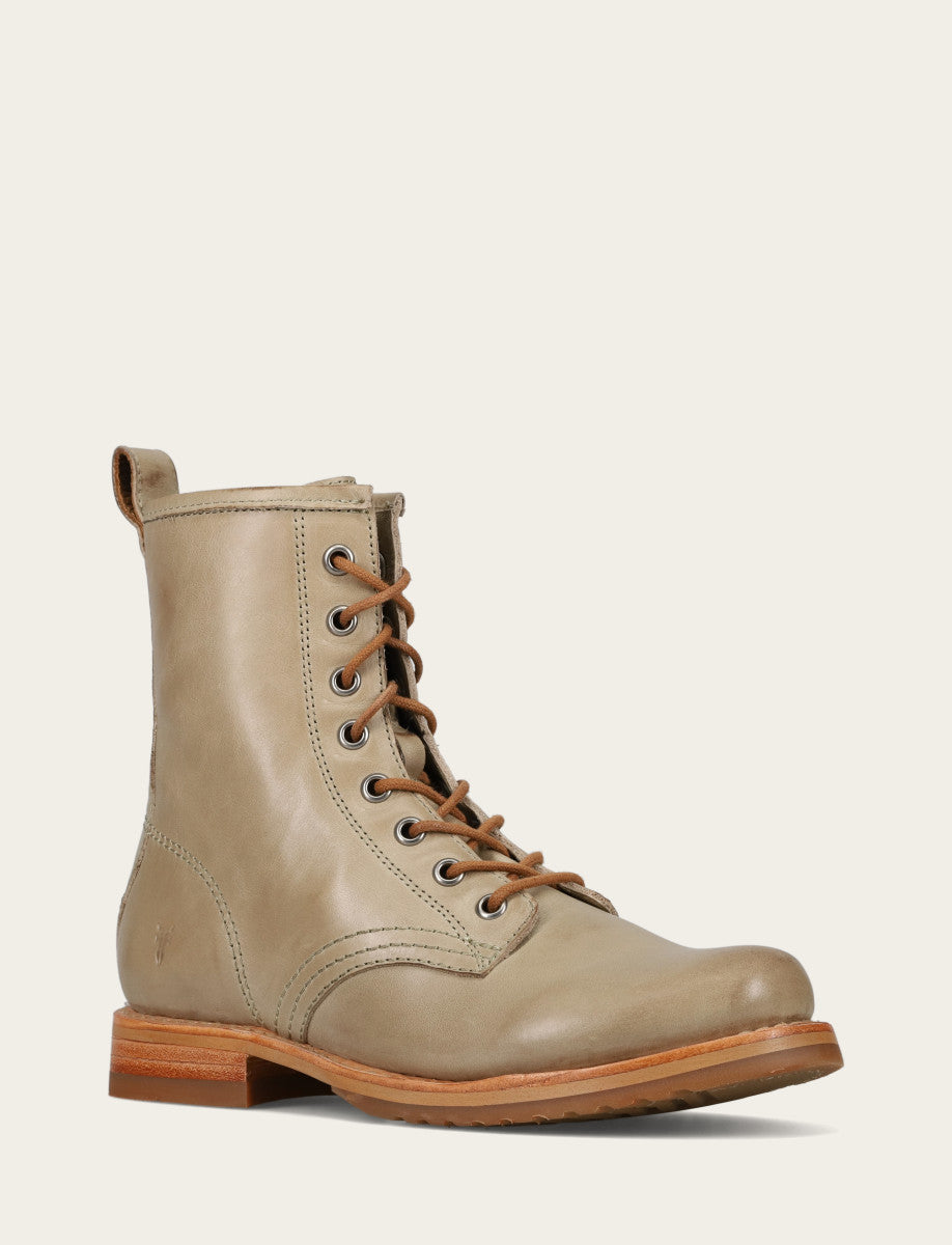 Women's Eucalyptus Veronica Flex Combat Boot | Frye Eucalyptus