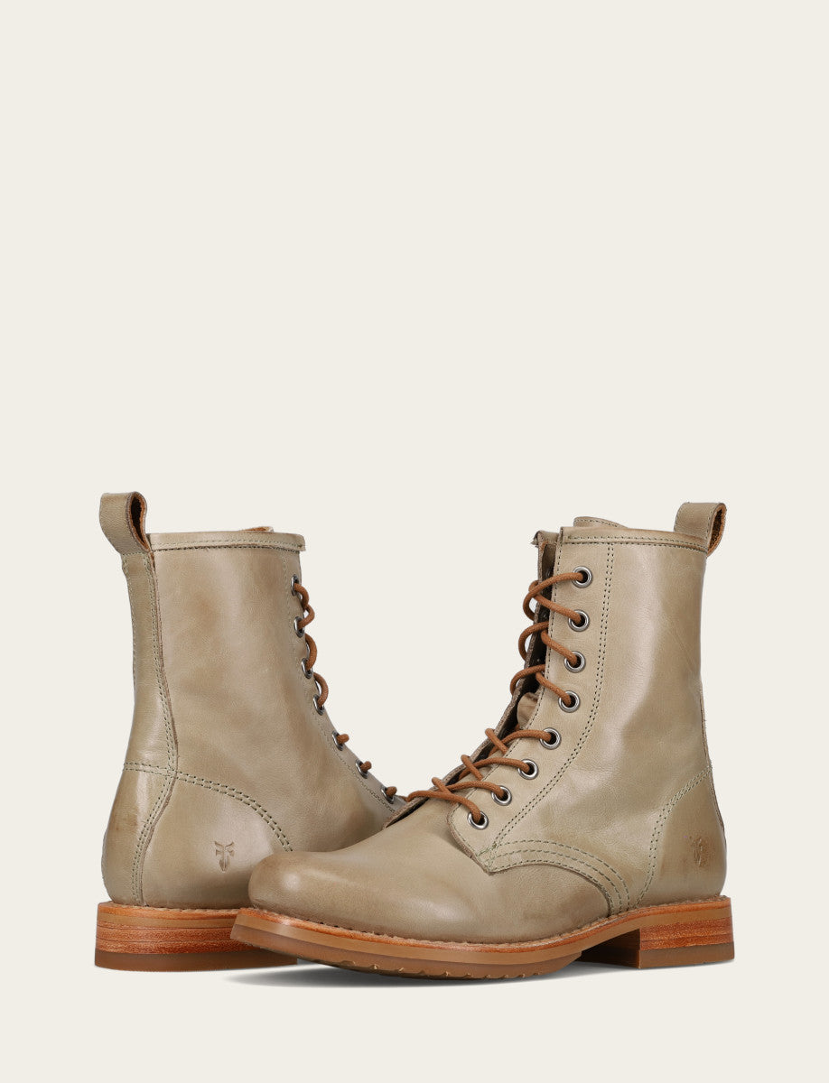 Women's Eucalyptus Veronica Flex Combat Boot | Frye Eucalyptus