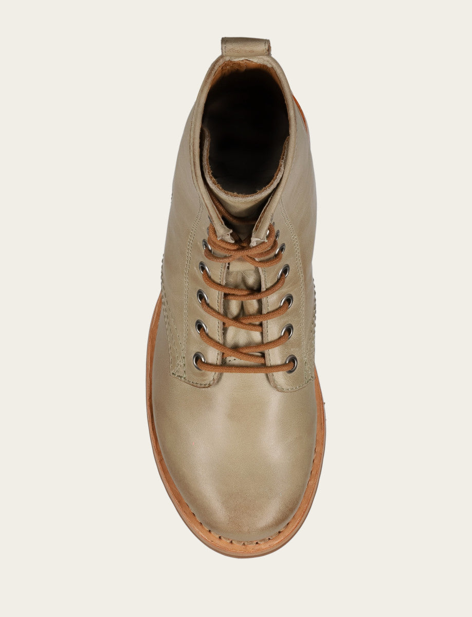 Women's Eucalyptus Veronica Flex Combat Boot | Frye Eucalyptus