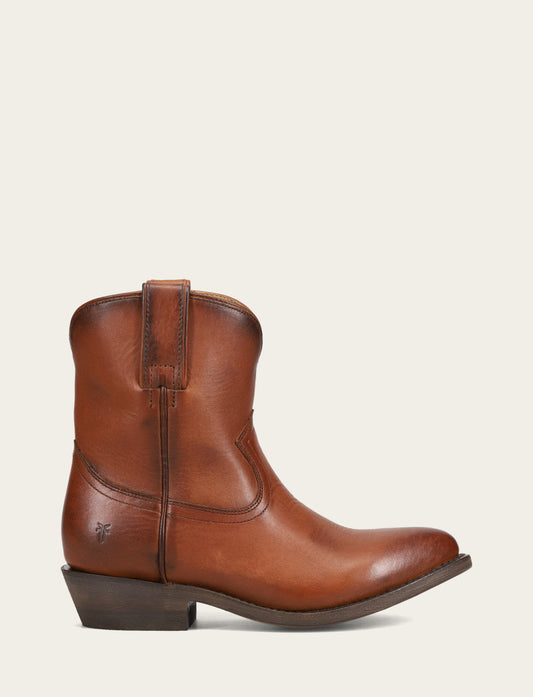 Women's Cognac Billy Short Booties | Frye Cognac
