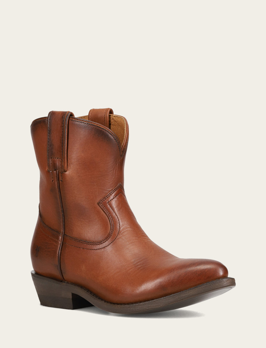 Women's Cognac Billy Short Booties | Frye Cognac