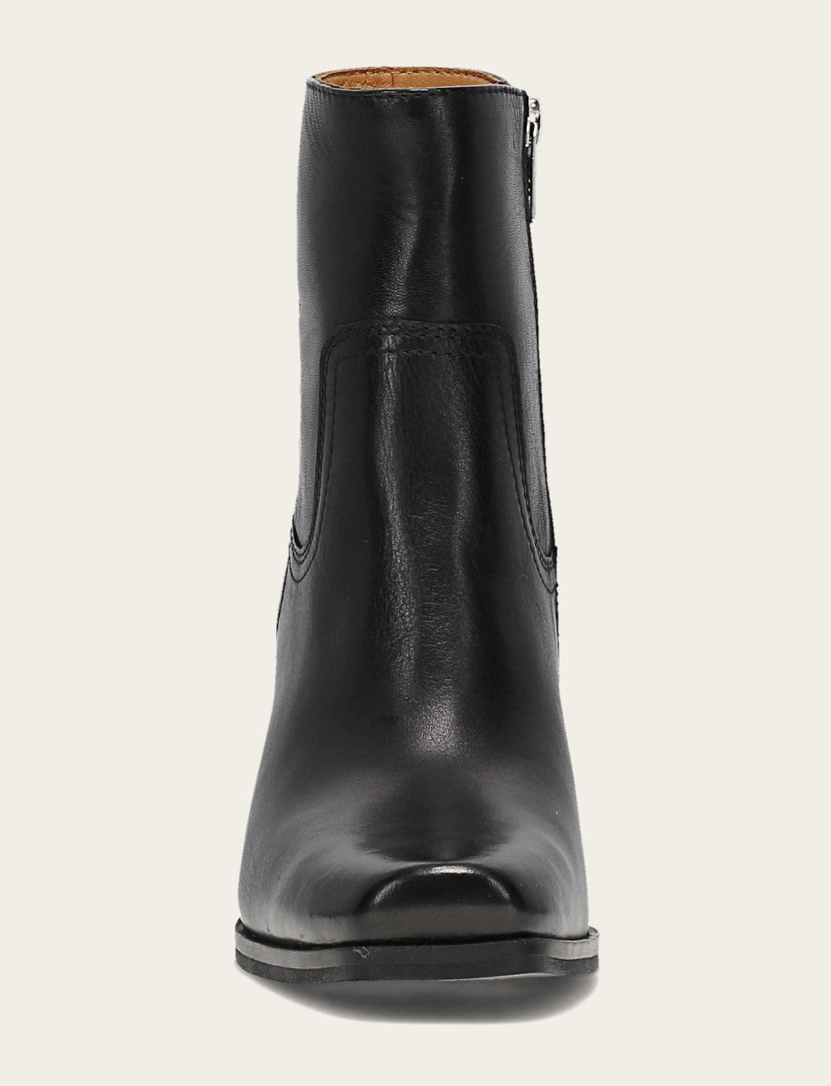 Women's Black Shiloh Zip Booties | Frye Black