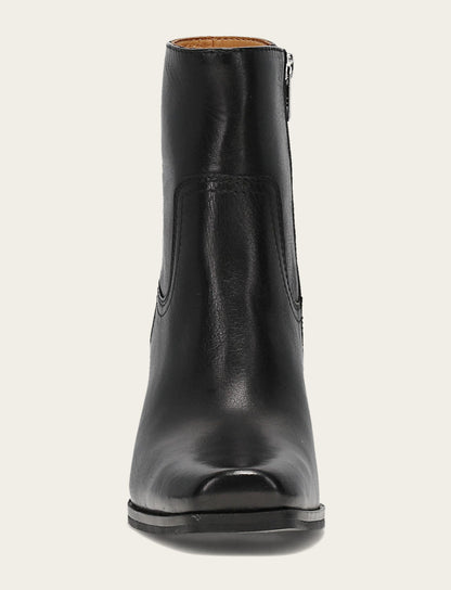 Women's Black Shiloh Zip Booties | Frye Black