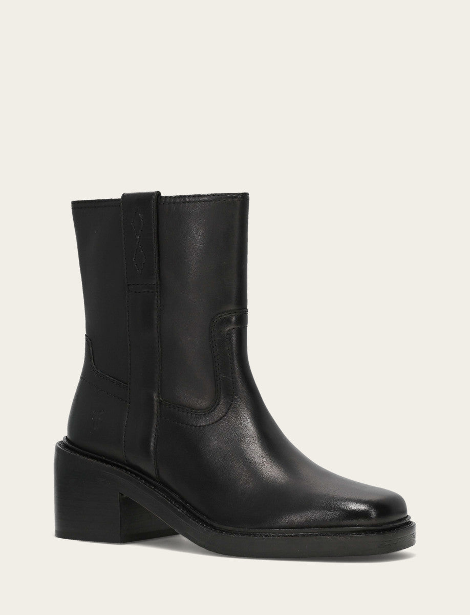 Women's Black Kate Short Inside Zip Boot | Frye Black