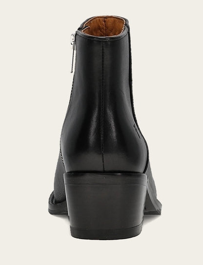 Women's Black Carson 2 Piping Booties | Frye Black