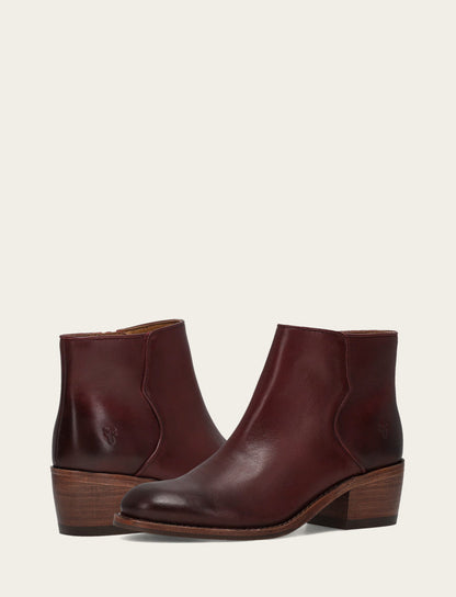 Women's Merlot Carson 2 Piping Booties | Frye Merlot