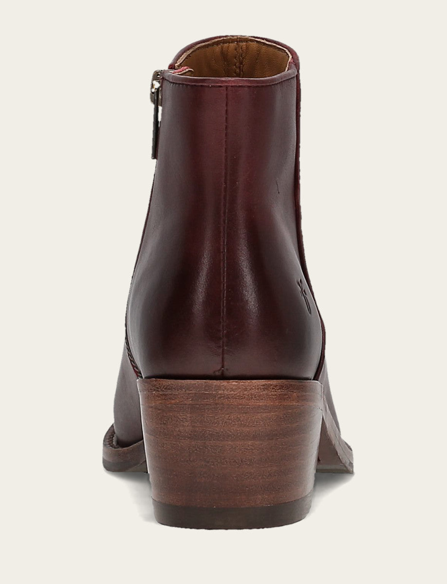 Women's Merlot Carson 2 Piping Booties | Frye Merlot