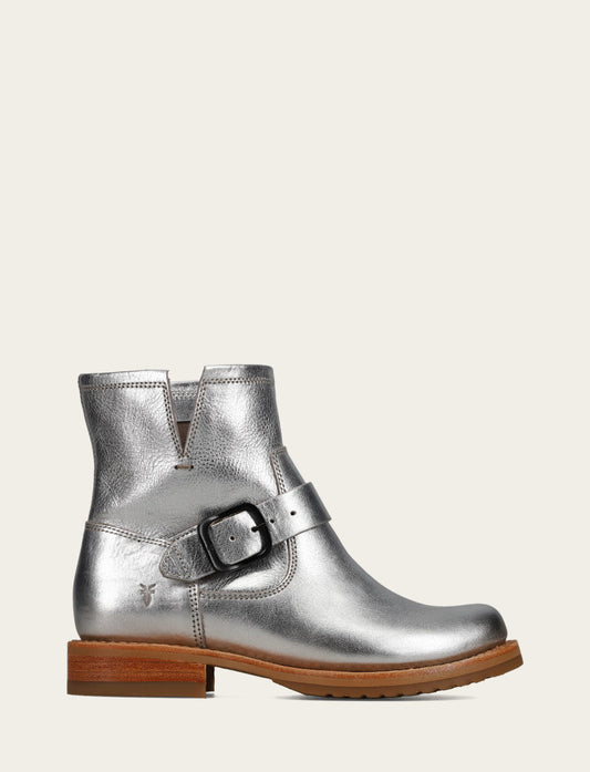 Women's Silver Veronica Flex Booties | Frye Silver