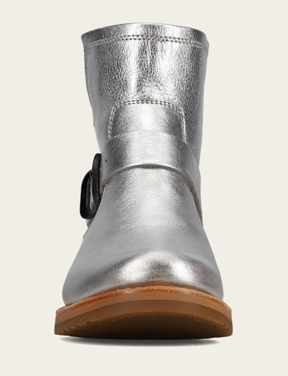 Women's Silver Veronica Flex Booties | Frye Silver