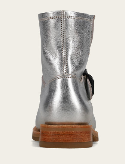 Women's Silver Veronica Flex Booties | Frye Silver
