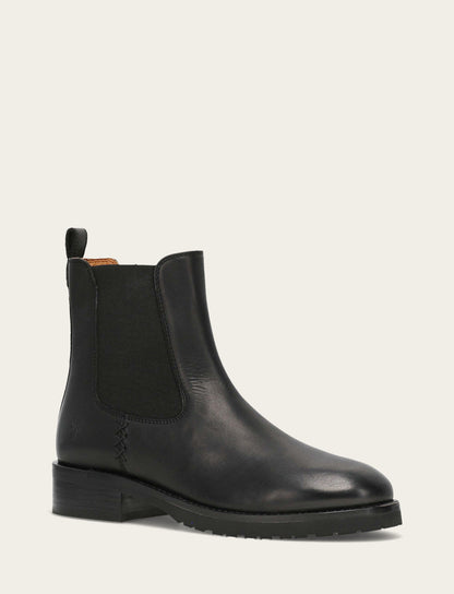 Women's Black Melissa Lug Chelsea Boot | Frye Black