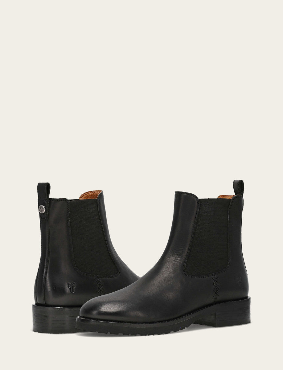 Women's Black Melissa Lug Chelsea Boot | Frye Black