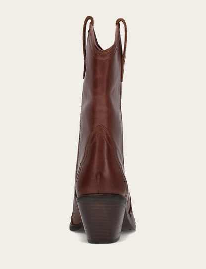 Women's Saddle Sara Wingtip Stud Western Boots | Frye Saddle