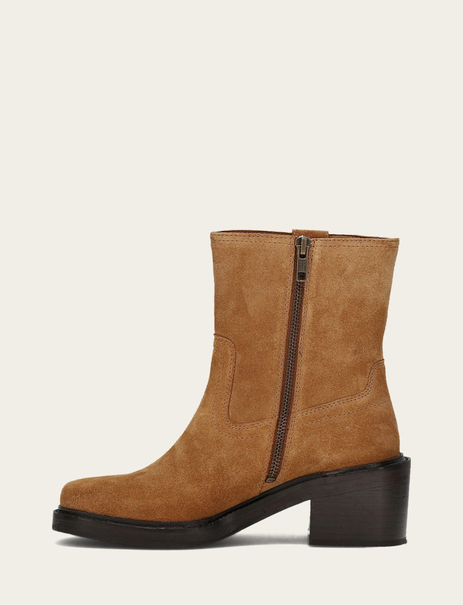 Women's Toffee Kate Short Inside Zip Boot | Frye Toffee