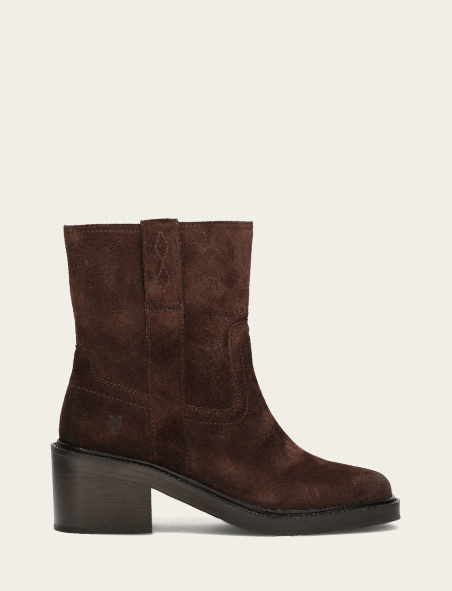 Women's Chocolate Kate Short Inside Zip Boot | Frye Chocolate