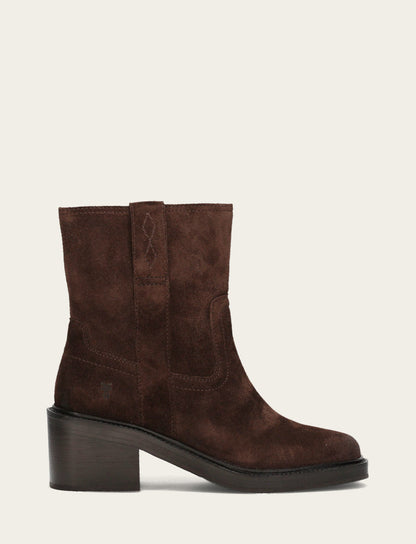 Women's Chocolate Kate Short Inside Zip Boot | Frye Chocolate