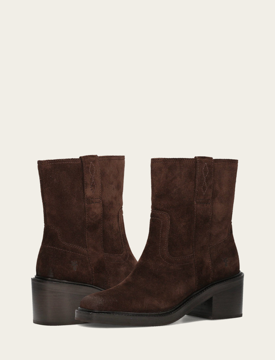 Women's Chocolate Kate Short Inside Zip Boot | Frye Chocolate
