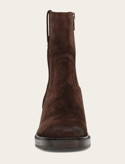Women's Chocolate Kate Short Inside Zip Boot | Frye Chocolate