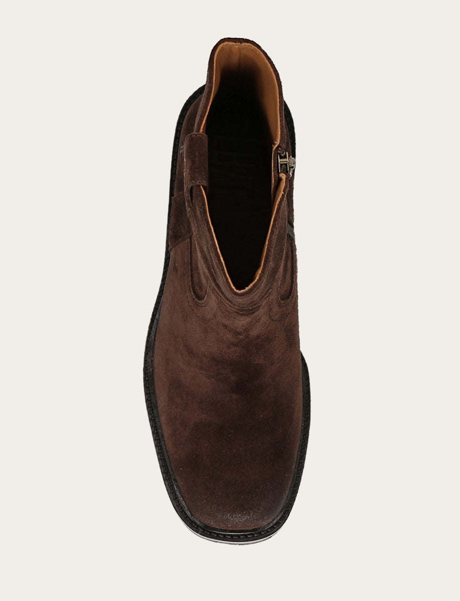 Women's Chocolate Kate Short Inside Zip Boot | Frye Chocolate