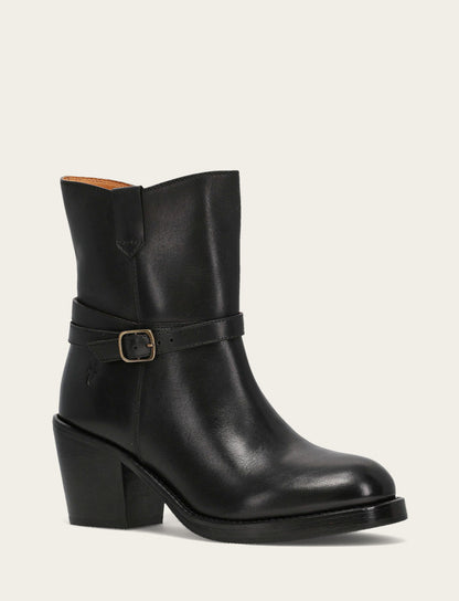 Women's Black Rylee Belted Inside Zip Boot | Frye Black