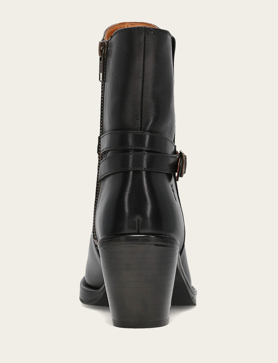 Women's Black Rylee Belted Inside Zip Boot | Frye Black