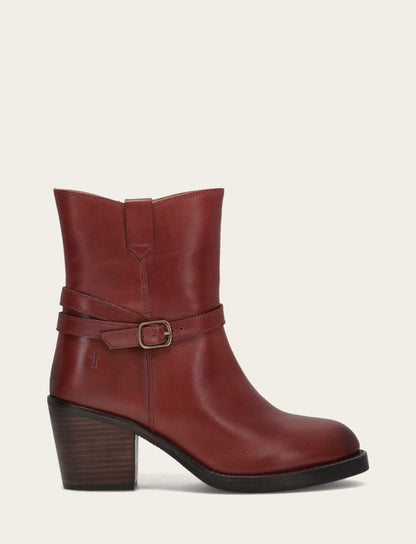 Women's Cranberry Rylee Belted Inside Zip Boot | Frye Cranberry