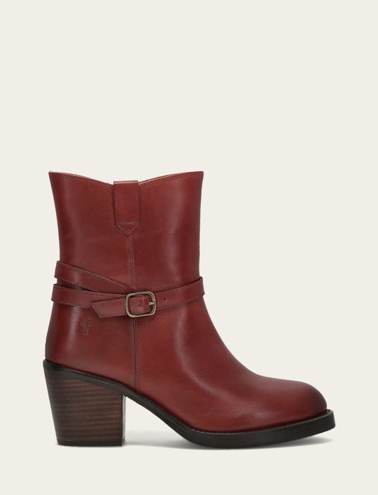 Women's Cranberry Rylee Belted Inside Zip Boot | Frye Cranberry