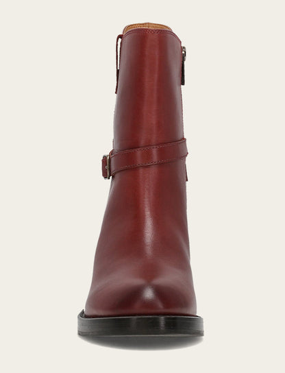 Women's Cranberry Rylee Belted Inside Zip Boot | Frye Cranberry