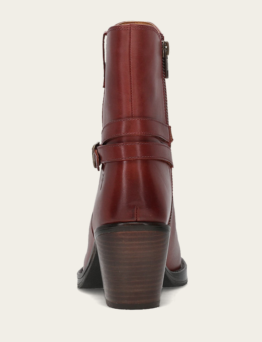 Women's Cranberry Rylee Belted Inside Zip Boot | Frye Cranberry