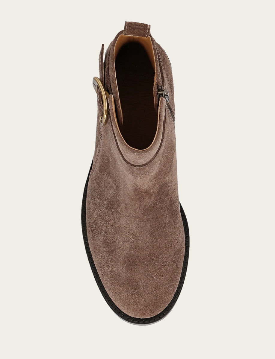 Women's Taupe Piper Booties | Frye Taupe