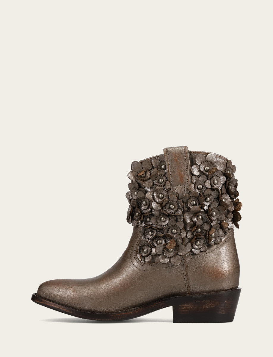 Women's Metallic Stone Billy Flower Boot | Frye Metallic Stone