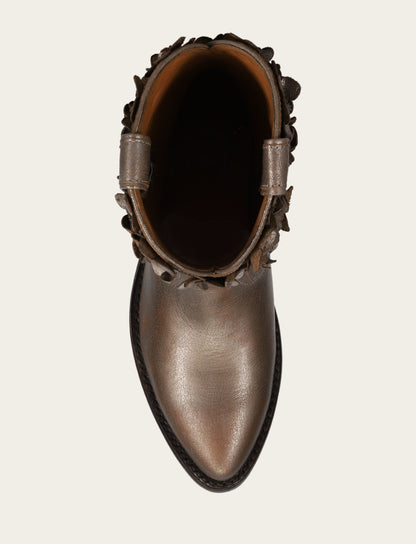 Women's Metallic Stone Billy Flower Boot | Frye Metallic Stone