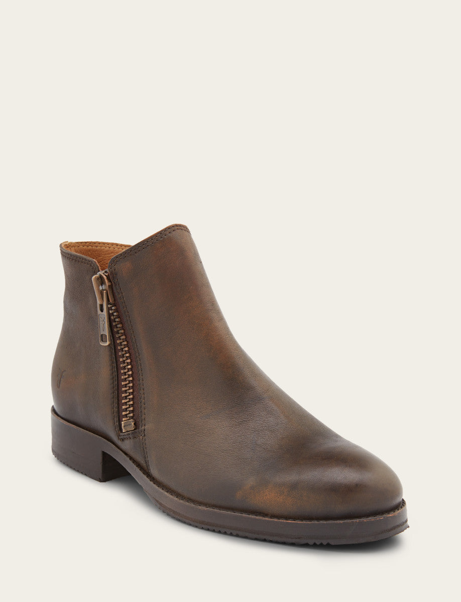 Women's Dark Brown Madison Moto Shooties | Frye Dark Brown
