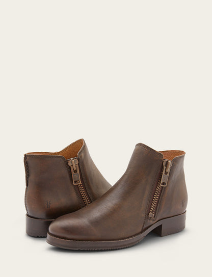 Women's Dark Brown Madison Moto Shooties | Frye Dark Brown