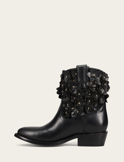 Women's Black Billy Flower Boot | Frye Black