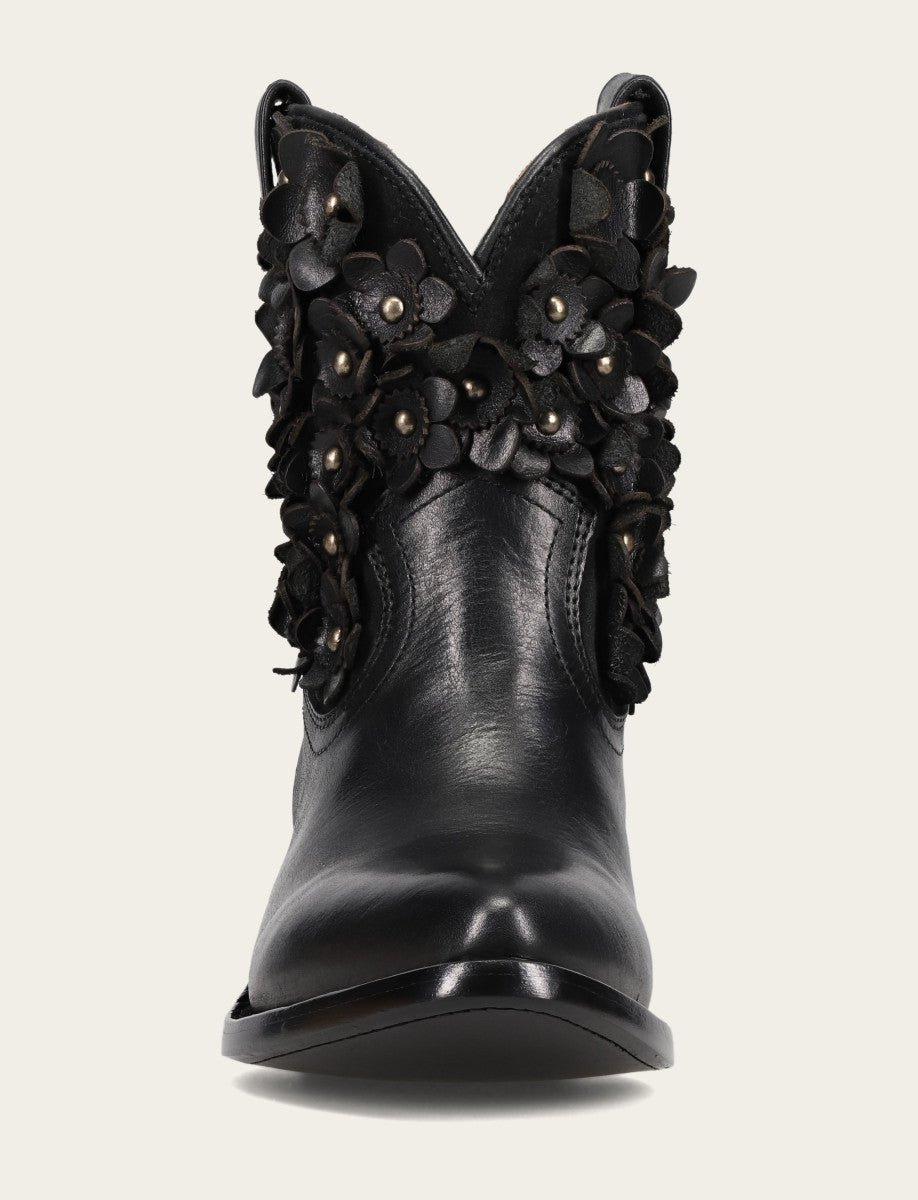 Women's Black Billy Flower Boot | Frye Black