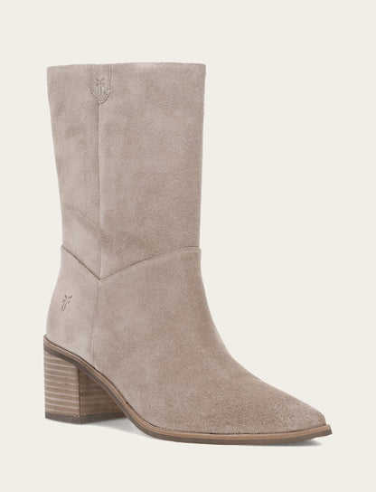 Women's Taupe Sadie Softy Mid Booties | Frye Taupe
