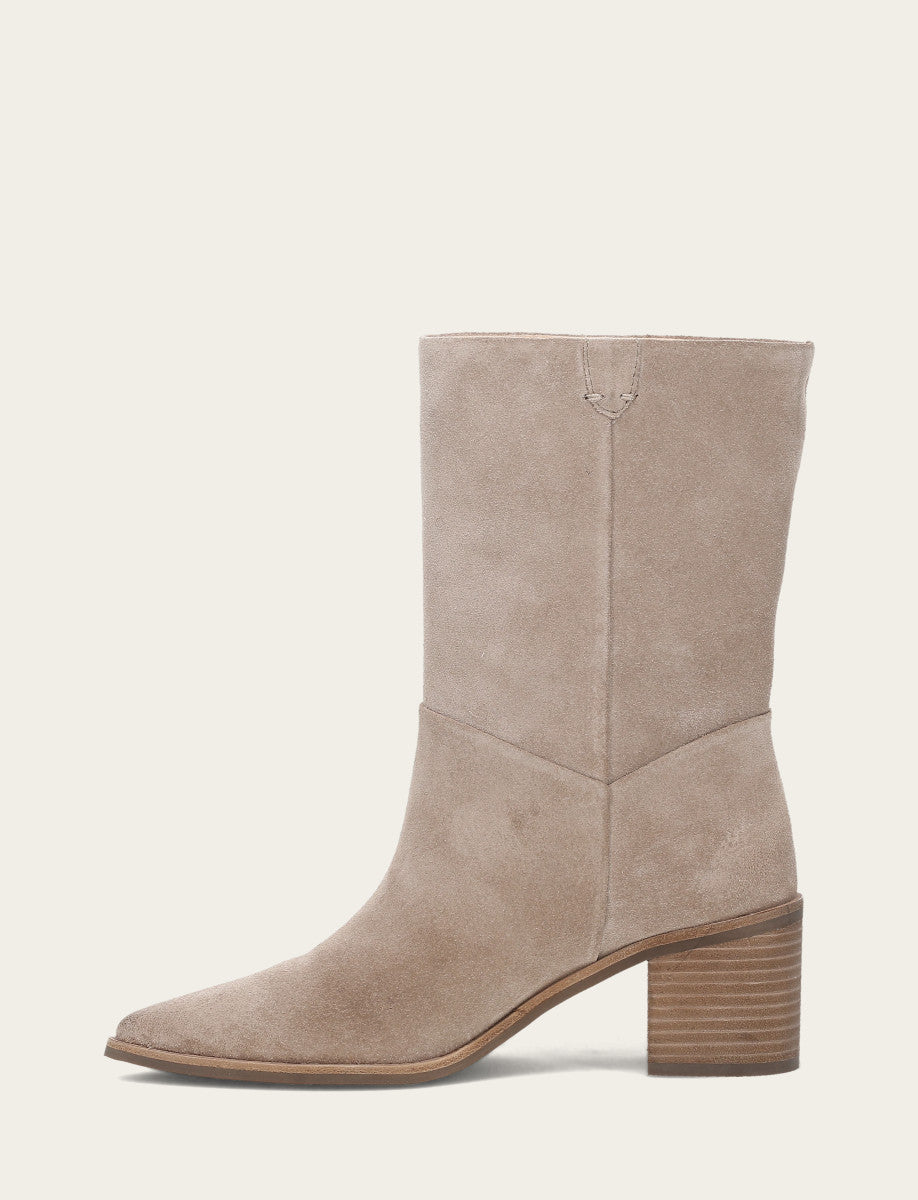 Women's Taupe Sadie Softy Mid Booties | Frye Taupe